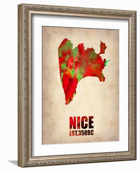 Nice Watercolor Poster-NaxArt-Framed Art Print