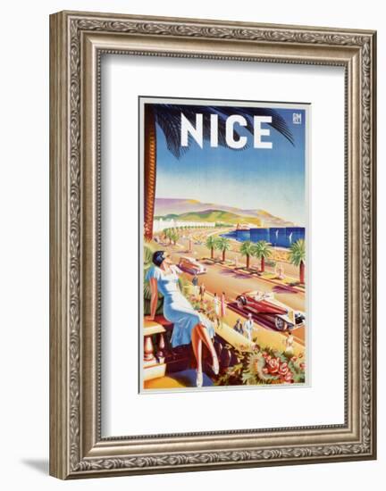 Nice-null-Framed Art Print