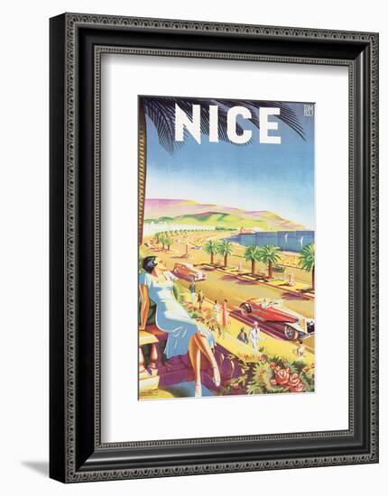 Nice-E^H^ de Hey-Framed Art Print