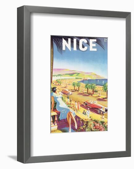 Nice-E^H^ de Hey-Framed Art Print