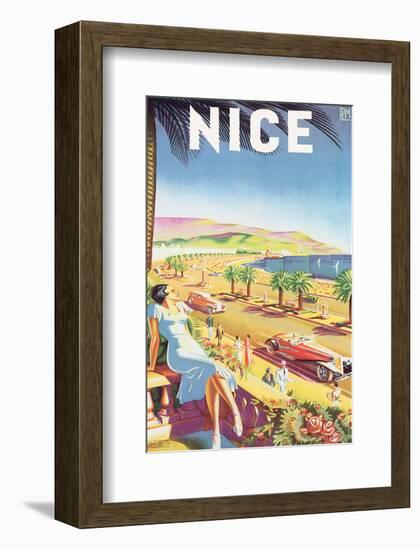 Nice-E^H^ de Hey-Framed Art Print