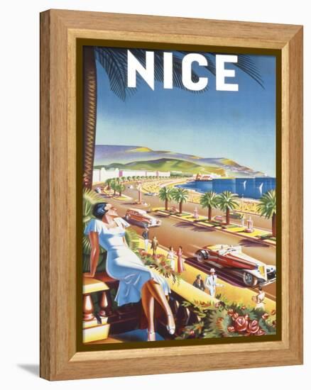 Nice-De'Hey-Framed Stretched Canvas