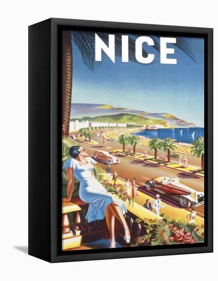 Nice-De'Hey-Framed Stretched Canvas