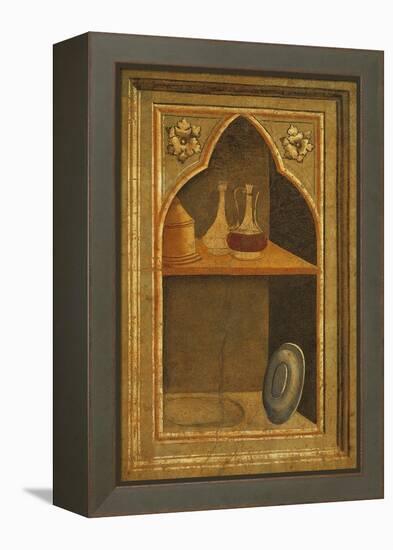 Niche with Paten, Pyx and Ampullae-Hermann Corrodi-Framed Premier Image Canvas