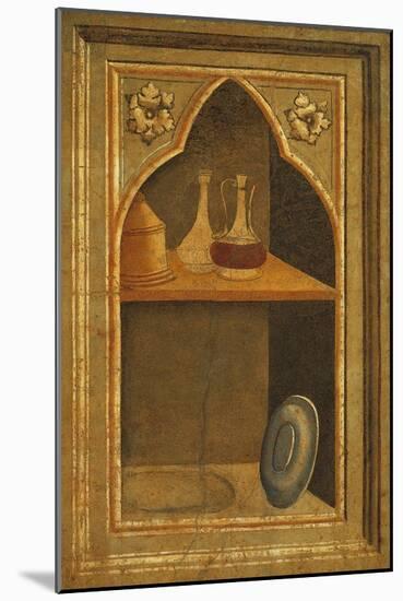 Niche with Paten, Pyx and Ampullae-Hermann Corrodi-Mounted Giclee Print