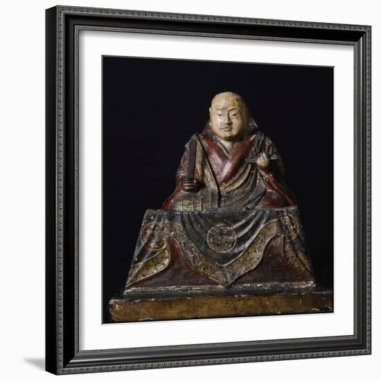 Nichiren-hônin (1222-1282), fondateur de la Secte Nichiren-null-Framed Giclee Print