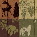 Wilderness Animals-Nicholas Biscardi-Stretched Canvas