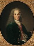 Portrait of Voltaire after 1718-Nicholas De Largilliere-Giclee Print