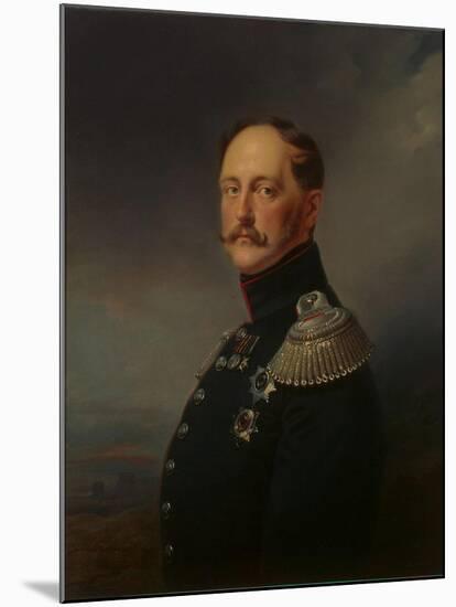 Nicholas I, 1852-Franz Kruger-Mounted Giclee Print