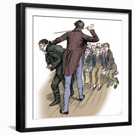 'Nicholas Nickleby' by Charles Dickens-Harold Copping-Framed Giclee Print