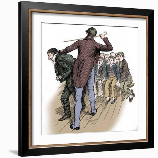 'Nicholas Nickleby' by Charles Dickens-Harold Copping-Framed Giclee Print