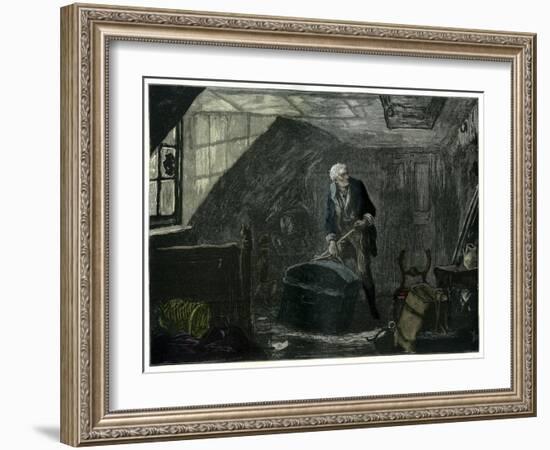 Nicholas Nickleby by Charles Dickens-Frederick Barnard-Framed Giclee Print