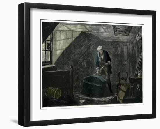 Nicholas Nickleby by Charles Dickens-Frederick Barnard-Framed Giclee Print