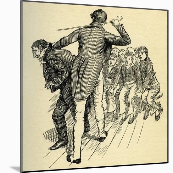 'Nicholas Nickleby' by Charles Dickens-Harold Copping-Mounted Giclee Print