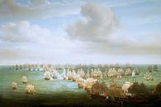 The 'Defence' at the Battle of the 1 June 1794, 1811 (Oil on Canvas)-Nicholas Pocock-Giclee Print