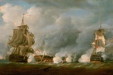 The 'Defence' at the Battle of the 1 June 1794, 1811 (Oil on Canvas)-Nicholas Pocock-Giclee Print