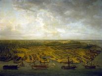 The Docks and Docks of Woolwich (England), the Shipyard of the Royal Buildings since the 16Th Centu-Nicholas Pocock-Giclee Print