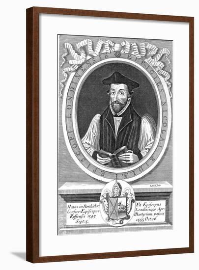 Nicholas Ridley, 16th Century English Protestant Reformer and Martyr-null-Framed Giclee Print