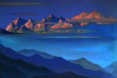 Flame of Happiness (Lights on the Gange), 1947-Nicholas Roerich-Giclee Print
