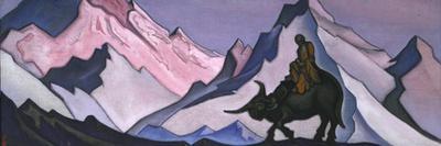 Mother of the World, 1924 (Tempera on Canvas Laid on Cardboard)-Nicholas Roerich-Giclee Print