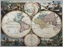 Antique Map, Nova Europa, 1652-Nicholas Visscher-Stretched Canvas