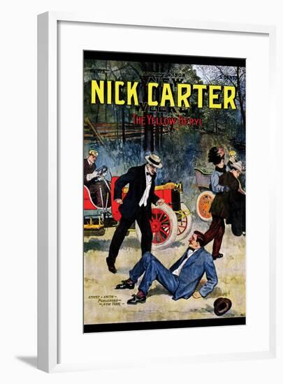 Nick Carter Weekly-Street & Smith-Framed Art Print