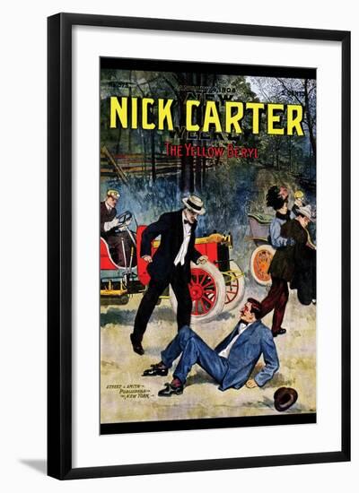 Nick Carter Weekly-Street & Smith-Framed Art Print