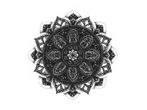 Confidence Mandala-Nicky Kumar-Giclee Print