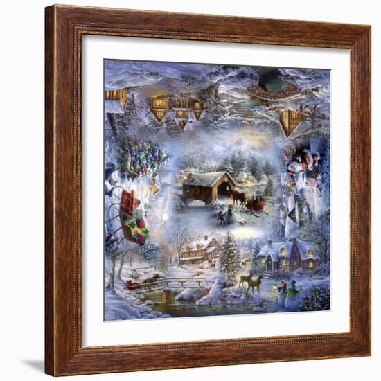 Nicky’s Christmas-Nicky Boehme-Framed Giclee Print