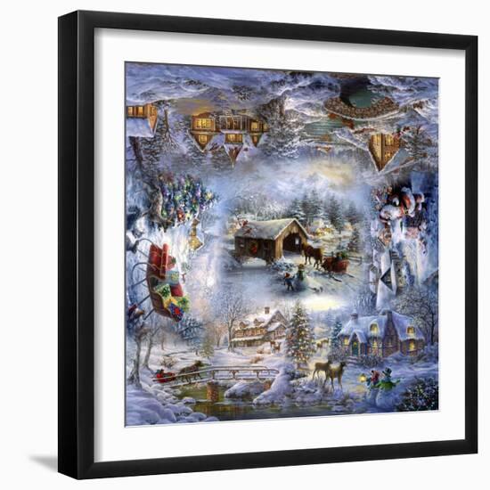 Nicky’s Christmas-Nicky Boehme-Framed Giclee Print