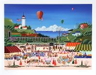 Country Fair-Nicky Watanabe-Framed Serigraph