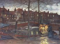 De Oude Rijn, Leiden, 1904-Nico Jungman-Framed Giclee Print