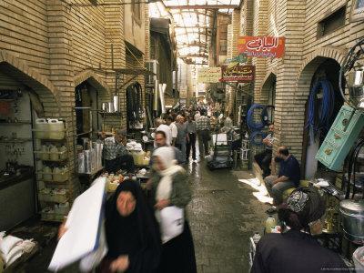 The Bazaar, Baghdad, Iraq, Middle East' Photographic Print