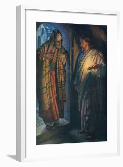 Nicodemus-Harold Copping-Framed Giclee Print