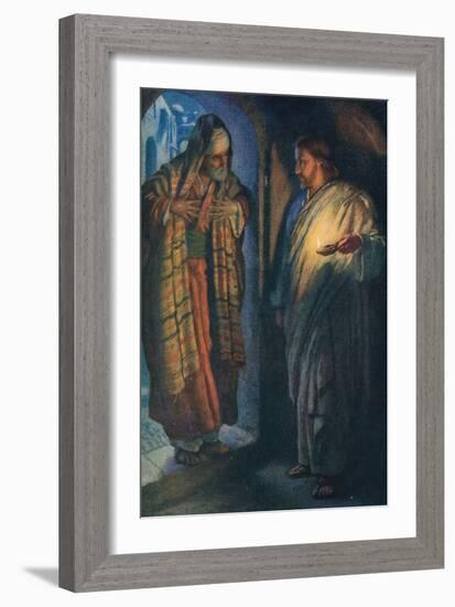 Nicodemus-Harold Copping-Framed Giclee Print