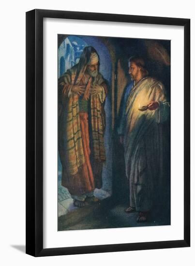 Nicodemus-Harold Copping-Framed Giclee Print