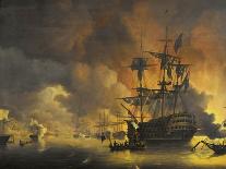 Anglo-Dutch Fleet in the Bay of Algiers-Nicolaas Baur-Art Print