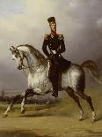 Equestrian Portrait of William II, King of the Netherlands-Nicolaas Pieneman-Art Print
