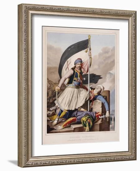 Nicolacki Mitropolos, 1825-Louis Dupré-Framed Giclee Print