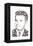 Nicolae Ceausescu-Cristian Mielu-Framed Stretched Canvas