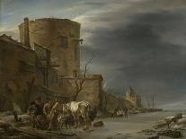 A Harbour Scene, c.1665-Nicolaes Pietersz. Berchem-Giclee Print