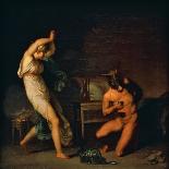 The Midwife Taking Leave of the Girl From Andros, 1801-Nicolai Abraham Abildgaard-Giclee Print