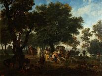 Mass in the Country around Rome, Late 18Th/Early 19th Century-Nicolas Antoine Taunay-Giclee Print