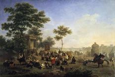 Entrée de la Grande Armée à Paris par la barrière de la  Villette, 25 novembre 1807-Nicolas Antoine Taunay-Giclee Print