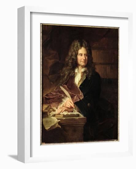 Nicolas Boileau after 1704-Hyacinthe Rigaud-Framed Giclee Print