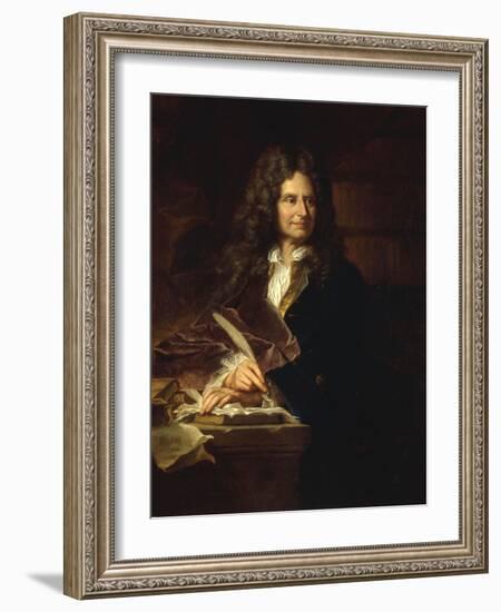 Nicolas Boileau-Despreaux-Hyacinthe Rigaud-Framed Giclee Print