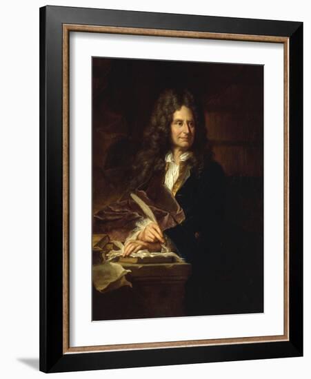 Nicolas Boileau-Despreaux-Hyacinthe Rigaud-Framed Giclee Print