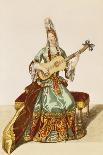 Cleante Dressed as a Cavalier, Fashion Plate, circa 1695-Nicolas Bonnart-Giclee Print