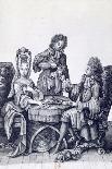 Cleante Dressed as a Cavalier, Fashion Plate, circa 1695-Nicolas Bonnart-Giclee Print