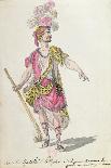 Costume Design for a Performance in Paris in 1762 of Lully's Opera 'Acis Et Galatee'-Nicolas Boquet-Framed Giclee Print